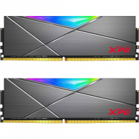 ذاكرة XPG Spectrix D50 DDR4 32GB (2×16GB) 3200MHz RGB رمادية